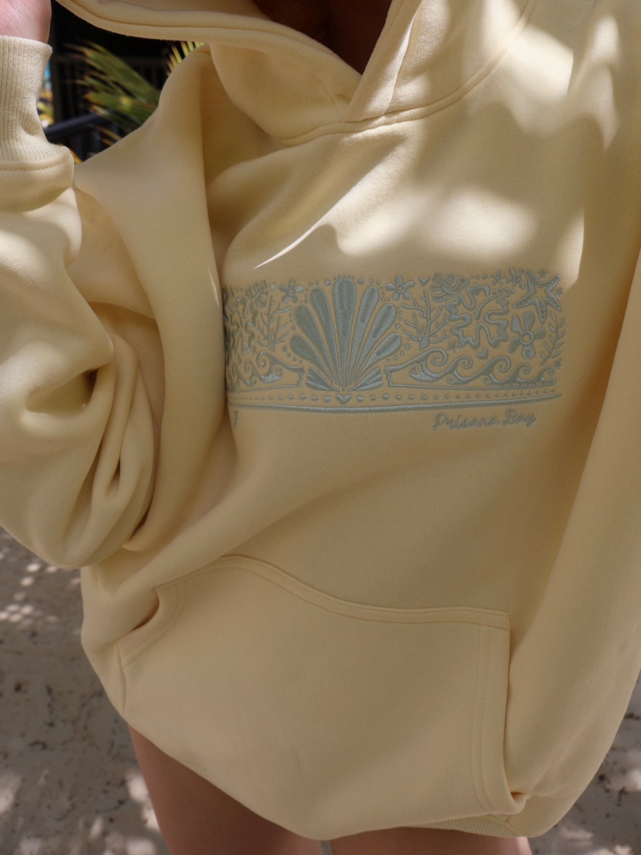 Paradise Hoodie in Honeydew