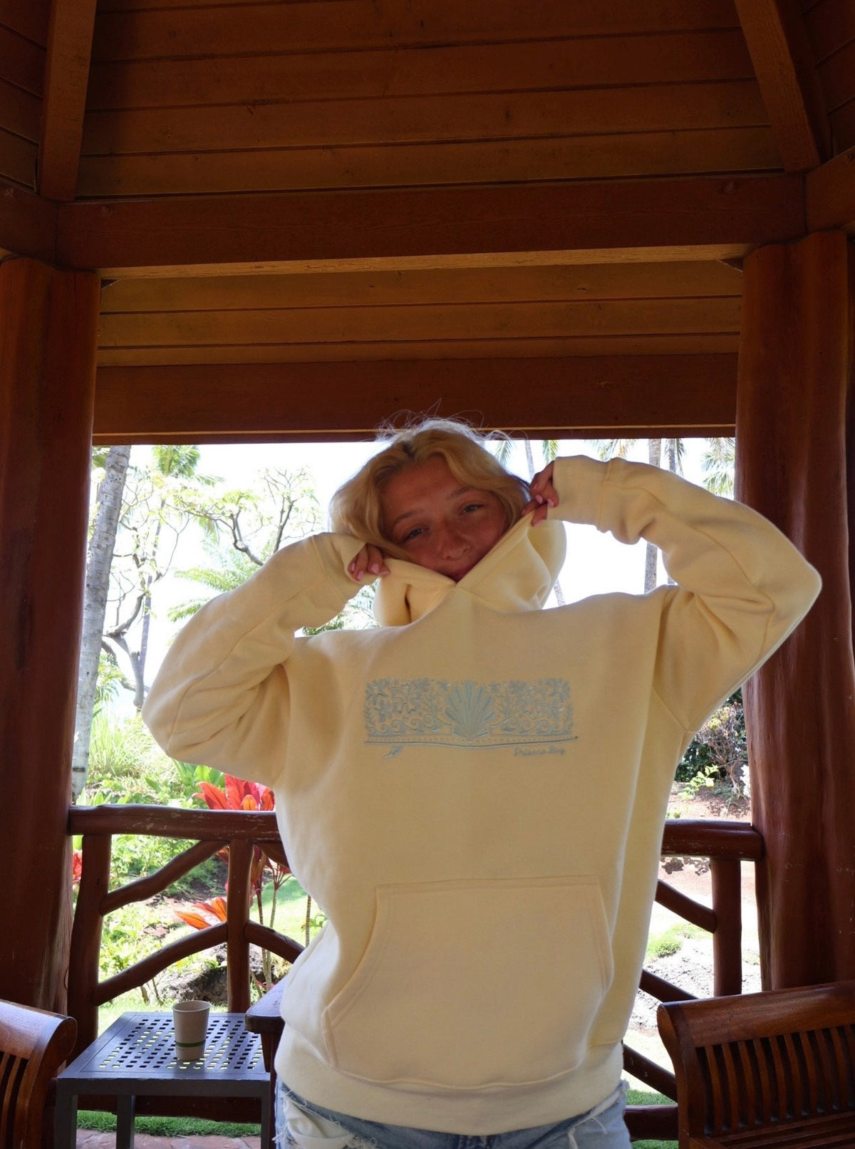 Paradise Hoodie in Honey