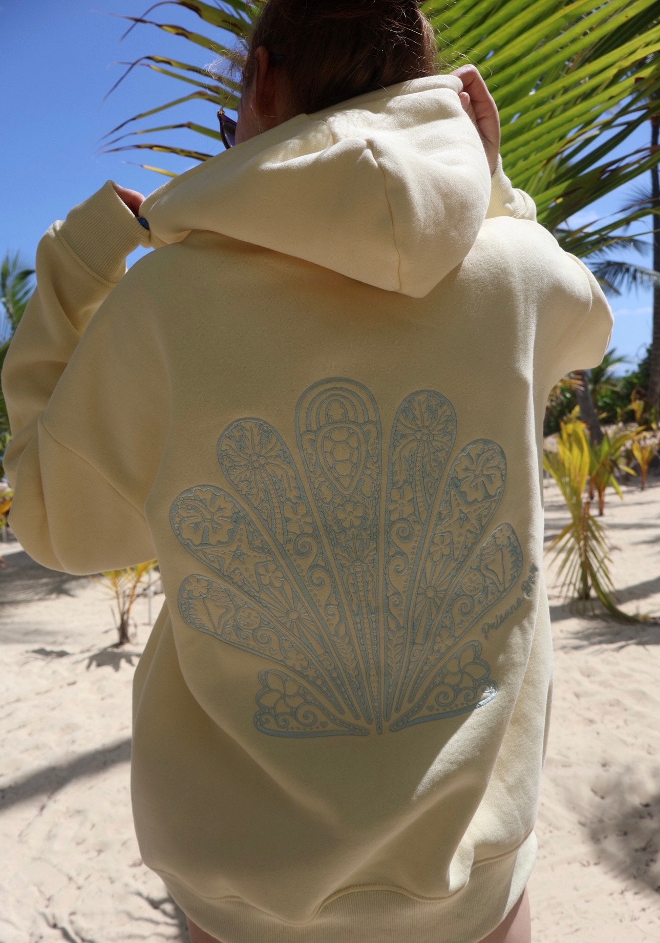 Paradise Hoodie in Honeydew