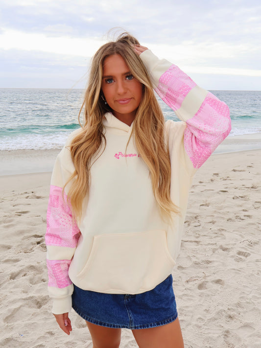 Patchwork Hoodie in Daisy