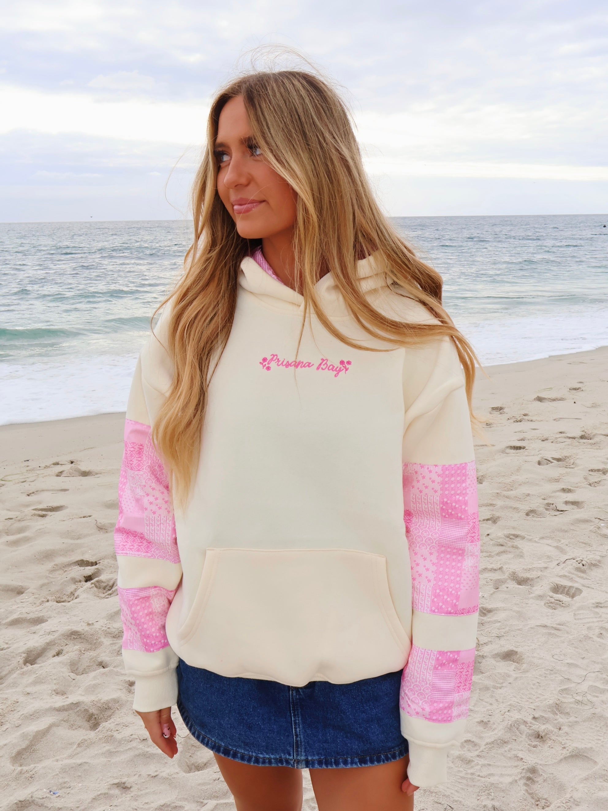 Patchwork Hoodie in Daisy – Prisana Bay
