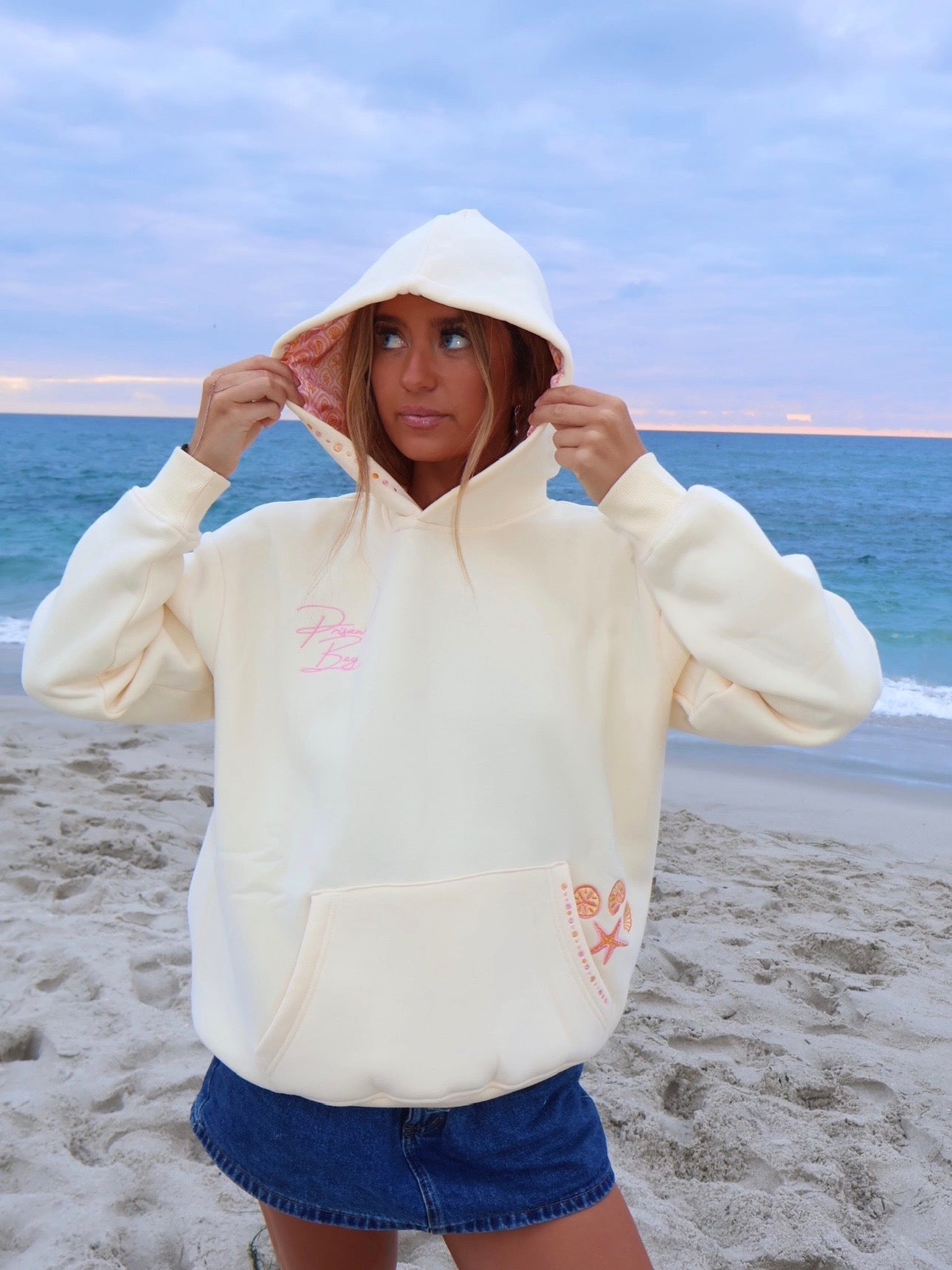 Coastal Hoodie in Sun