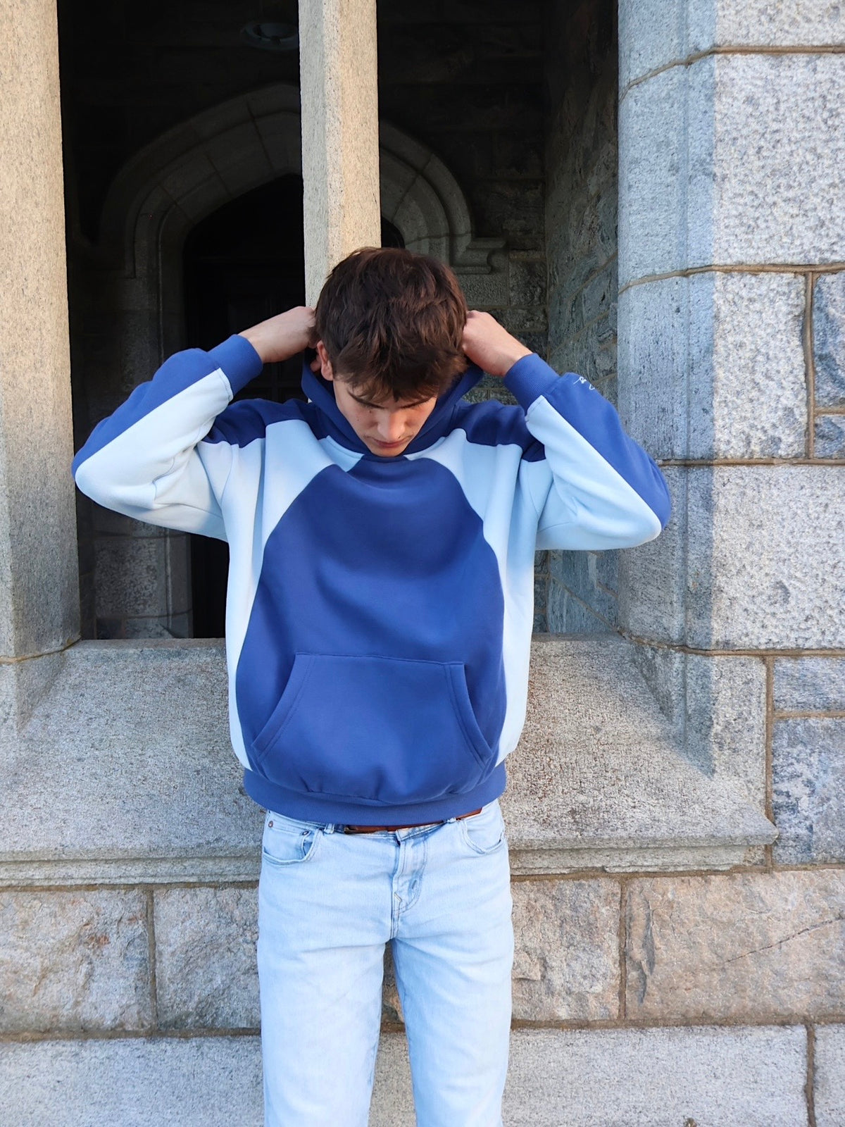 Campus Hoodie in Navy