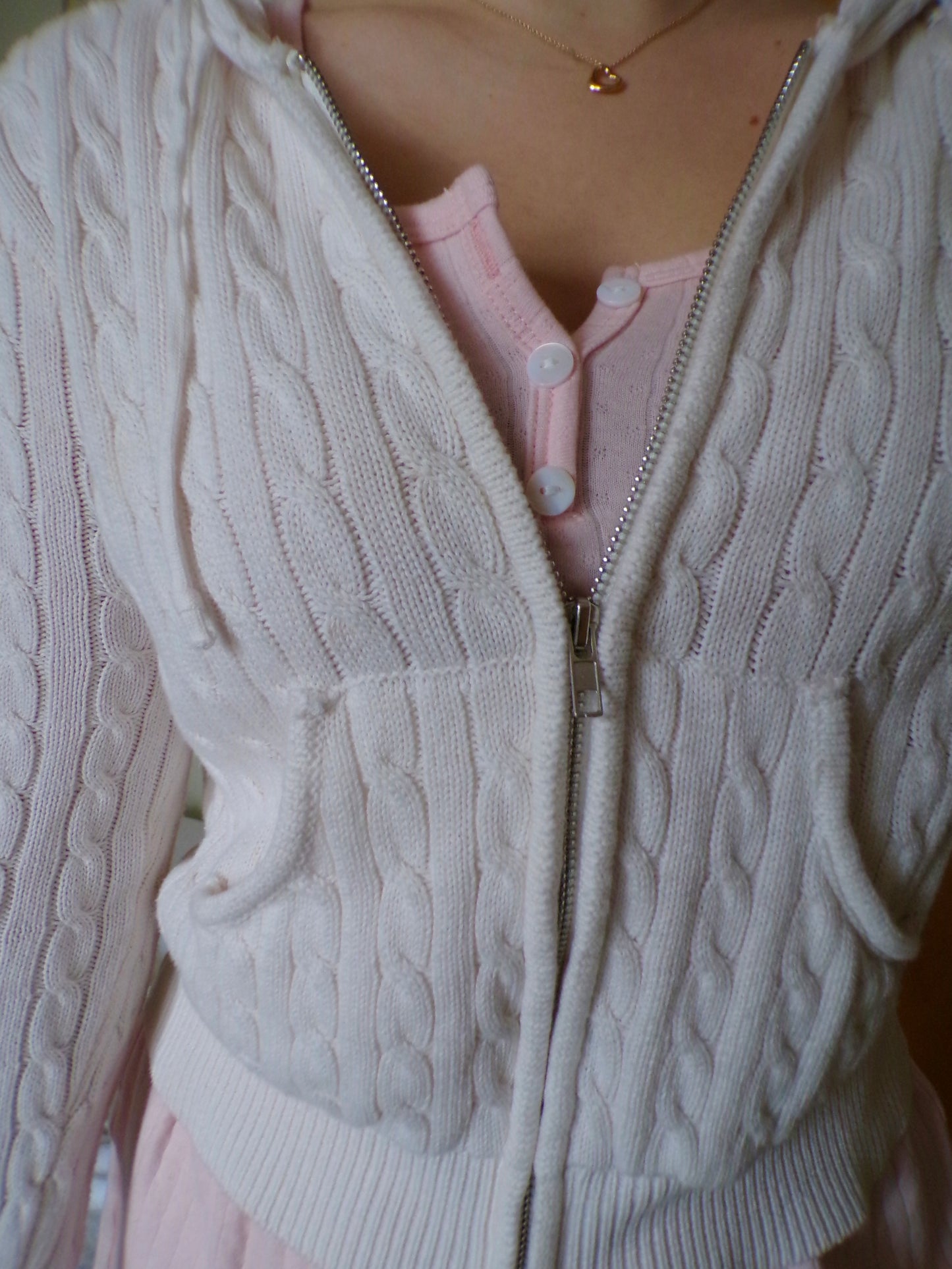 Angel Knit Zip